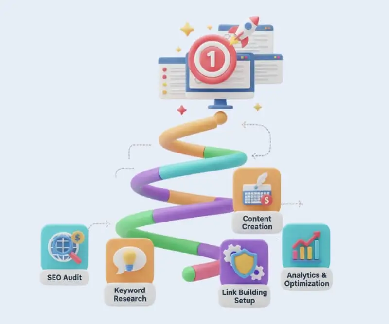 Our approach to improve your online rankings